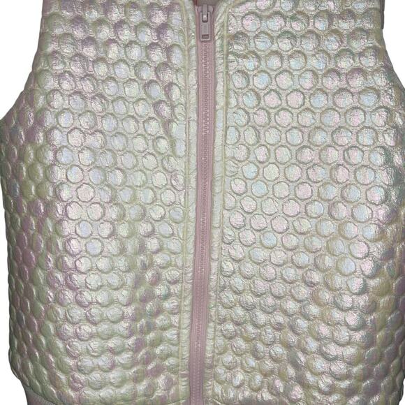 Cat & Jack Girls XS Vest Iridescent School Fall Everyday Casual Playwear - Picture 3 of 8